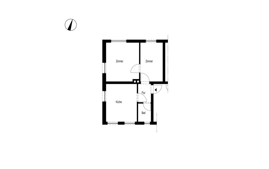 ZWEI-ZIMMER-WOHNUNG IN DER RATHMECKE - Photo 2