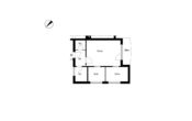 Grundriss - HOCHHAUS BRÜGGE: 2 ZIMMER WOHNUNG MIT BALKON