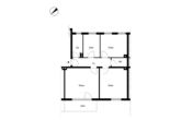 Grundriss - DREI-ZIMMER-WOHNUNG MIT BALKON IN ALTENA, RAHMEDESTRASSE