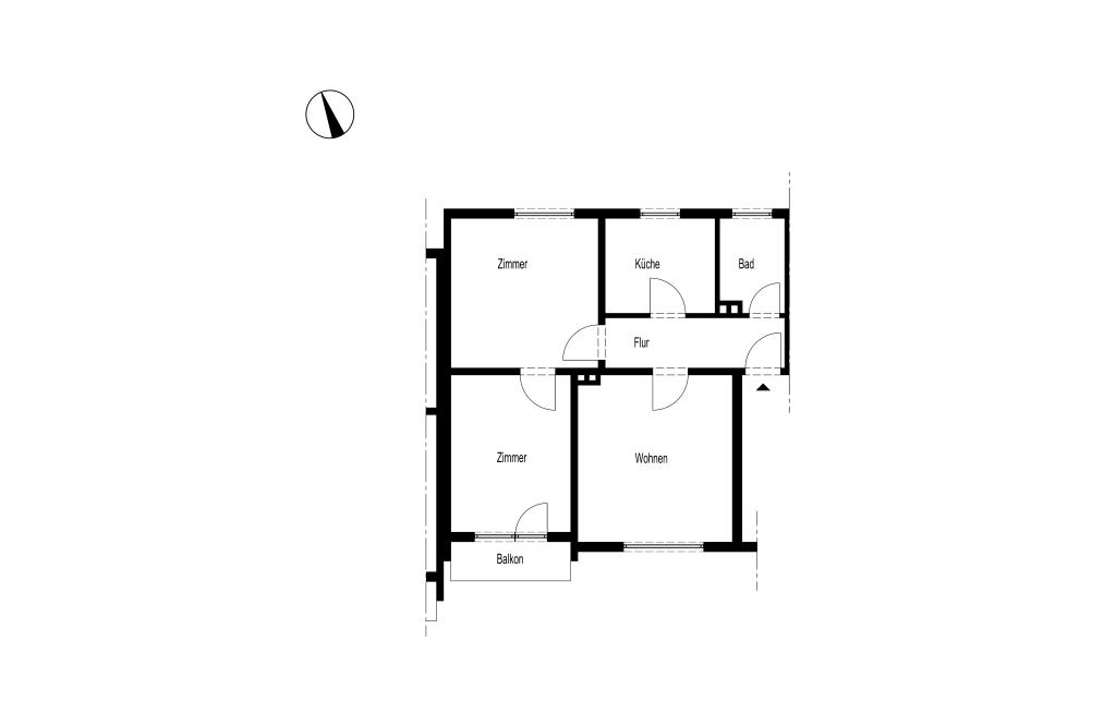 DREI-ZIMMER-WOHNUNG MIT BALKON IN GEVELNDORF - Photo 3