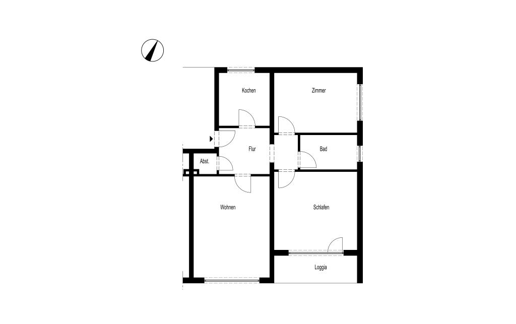 DREI-ZIMMER WOHNUNG MIT BALKON IN DER FONTANESTRASSE - Photo 2