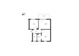 Grundriss - KLEINE DREI-ZIMMER-WOHNUNG MIT BALKON IN BRÜGGE