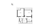 Grundriss - DREI-ZIMMER-DACHGESCHOSSWOHNUNG 60 QM IN GEVELNDORF