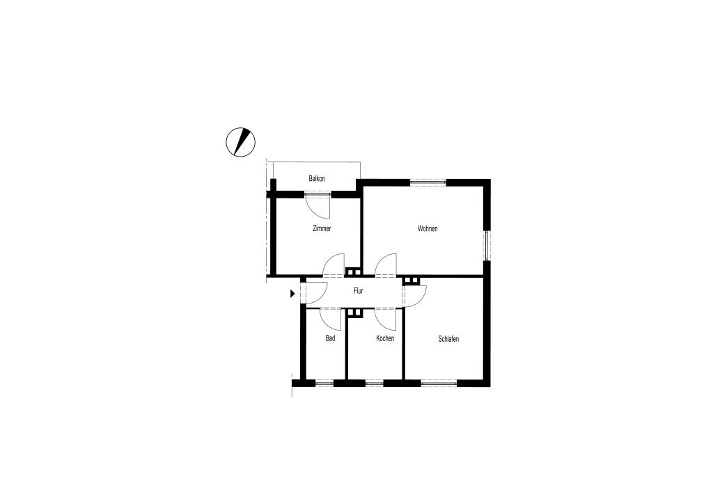 DREI-ZIMMER-WOHNUNG MIT BALKON IN SCHALKSMÜHLE, KLAGEBACH - Photo 2