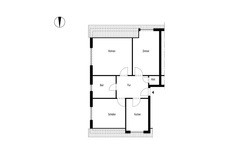 Etagenwohnung in Lüdenscheid - Foto 2
