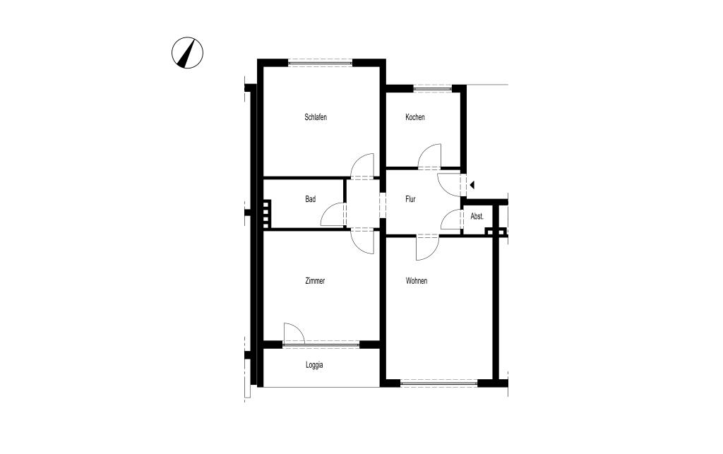 GROßE DREI-ZIMMER-WOHNUNG MIT BALKON LÜDENSCHEID-DICKENBERG - Photo 2