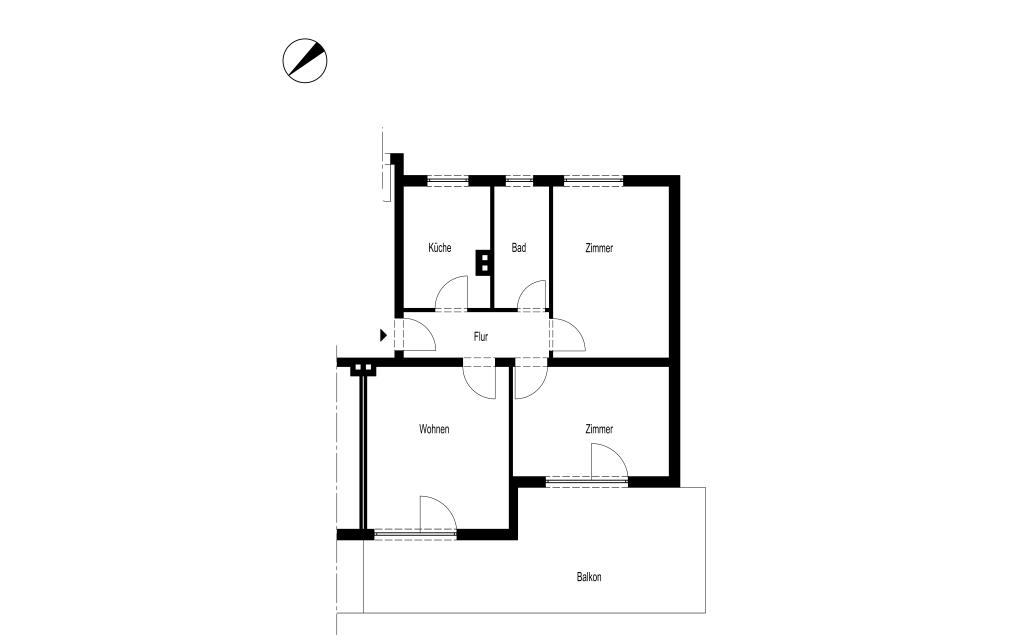 DREI-ZIMMER-WOHNUNG MIT BALKON ZWISCHEN LÜDENSCHEID UND ALTENA - Foto 4