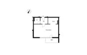 GEPFLEGTE ZWEI-ZIMMER WOHNUNG IN DER FONTANESTR. MIT BALKON - Grundriss