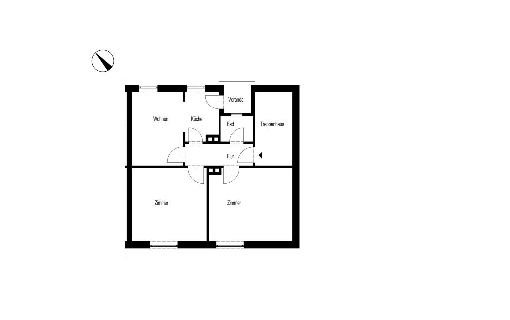 DREI-ZIMMER-WOHNUNG MIT KLEINEM BALKON IN LÜDENSCHEID-RATHMECKE - Foto 2