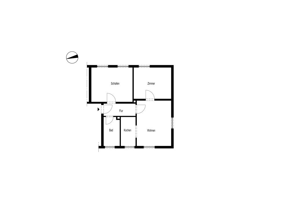 DREI-ZIMMER-WOHNUNG IM NÖRDLICHEN STADTTEIL VON LÜDENSCHEID - Foto 2