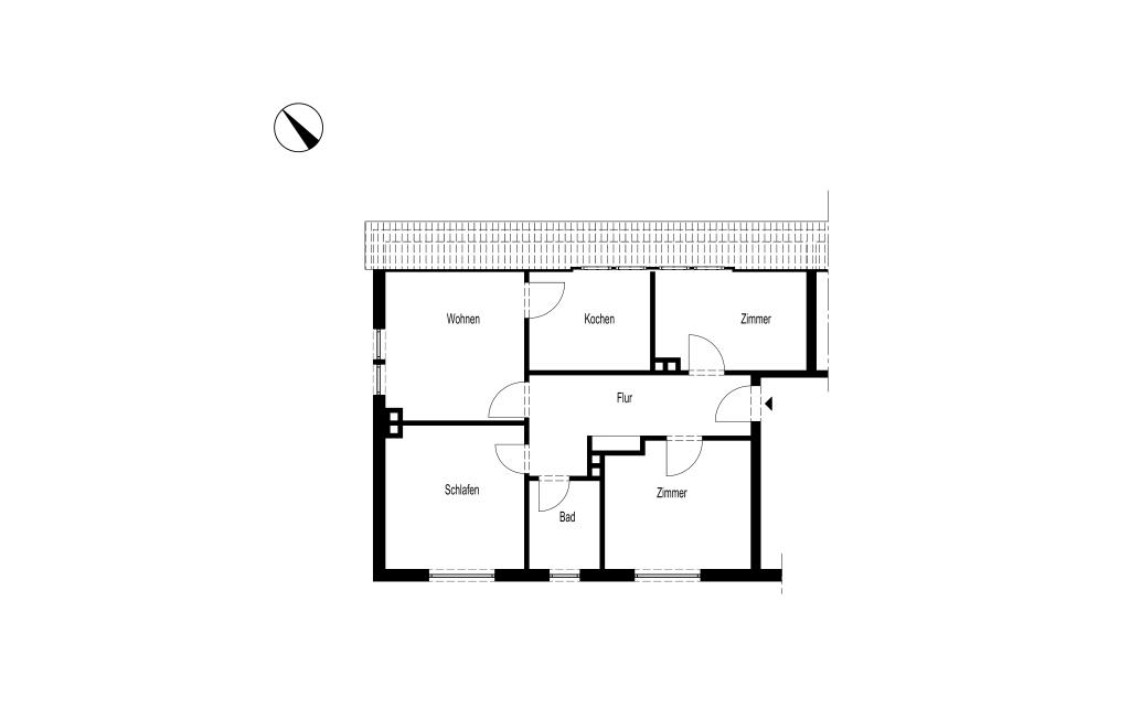 VIER-ZIMMER-WOHNUNG IN BRÜGGE - Foto 2