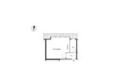 Grundriss - EIN-ZIMMER-APPARTMENT AM BIERBAUM IM DACHGESCHOSS