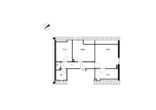 Grundriss - ZWEI-ZIMMER-DACHGESCHOSS-WOHNUNG NÄHE STADTPARK